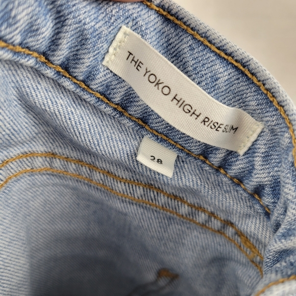 Denim Forum The Yoko High-Rise Slim Jeans - Picture 6 of 11